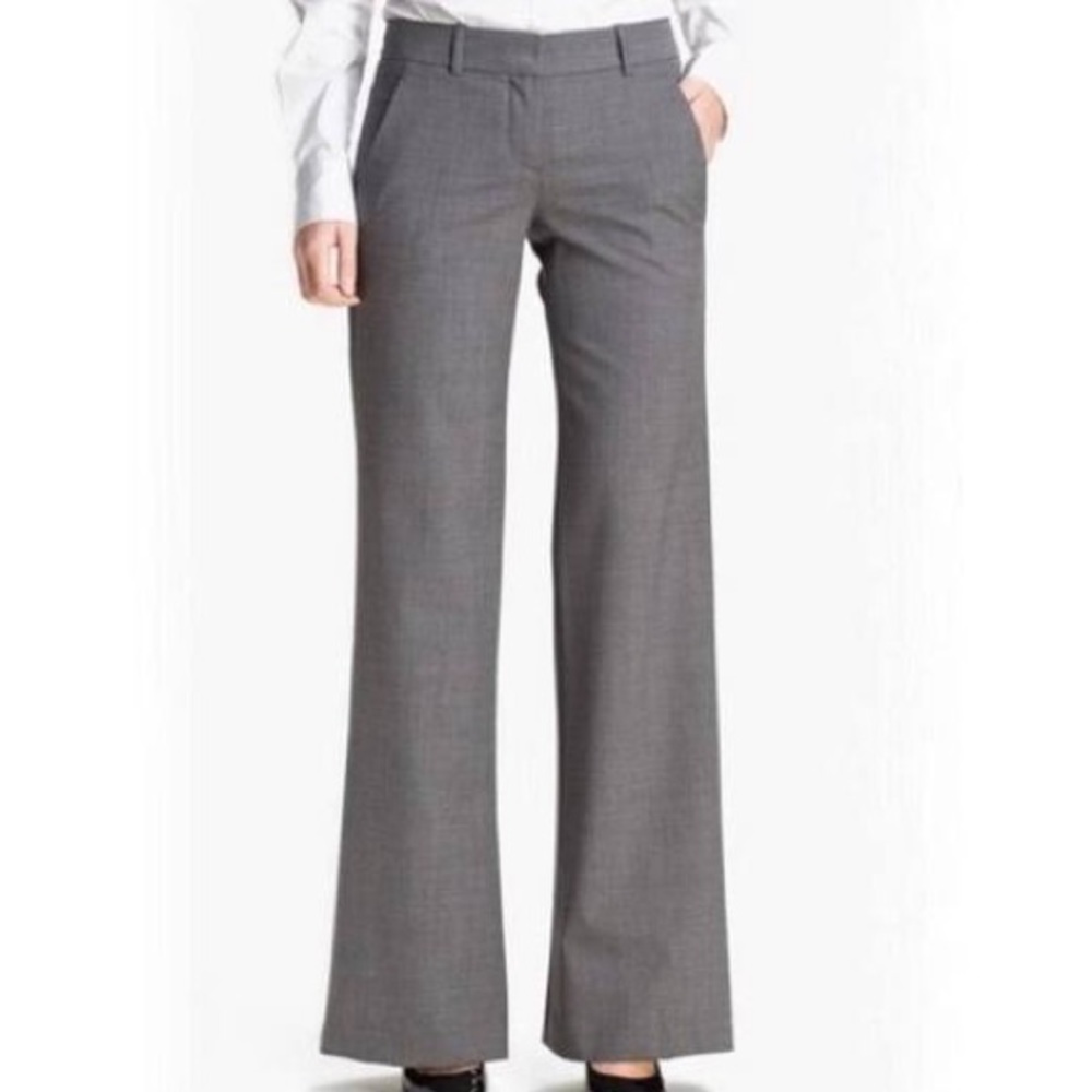 THEORY Emery Wool Trouser Pants
